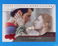 2019 Cryptozoic - CZX Super Heroes & Super Villains - #36 - First Kiss [Red Foil #/80]
