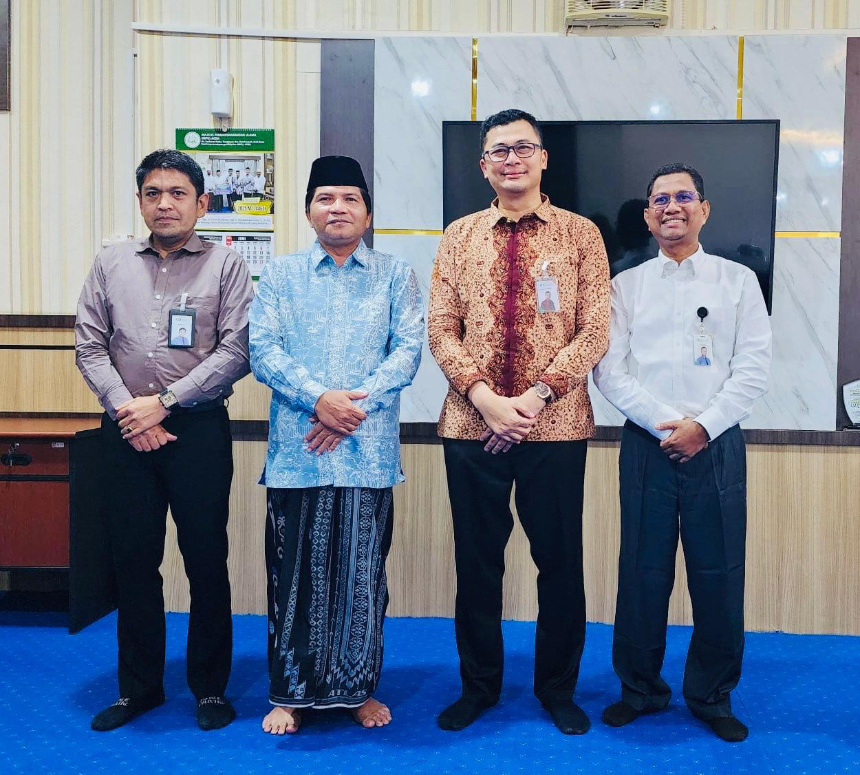 Regional CEO BSI Aceh Lakukan Kunjungan Silaturrahmi kepada Ketua MPU Aceh
