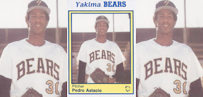 Pedro Astacio 1990 Yakima Bears card