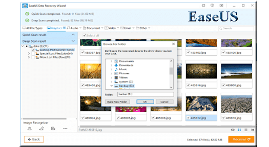 EaseUS برنامج