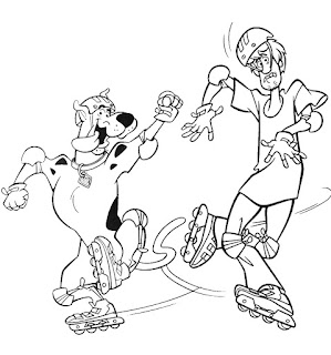 Scooby Doo Coloring Pages for children