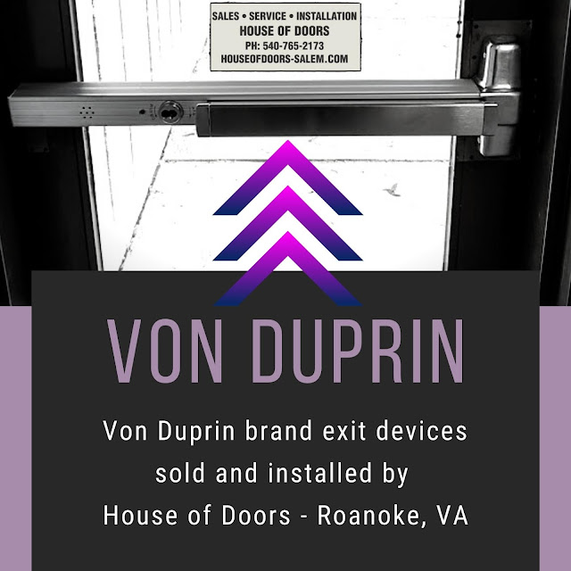 Von Duprin exit devices Roanoke, VA