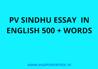 PV Sindhu Essay in English in 500+ Words