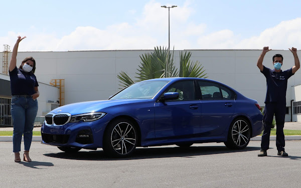 BMW Série 3 chega a 30 mil unidades produzidas no Brasil