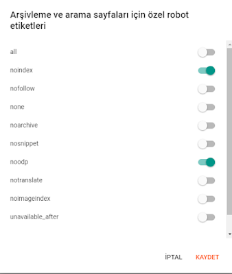 Arşivleme Ve Arama Sayfaları