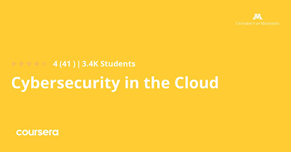 Cybersecurity in the Cloud Specialization review