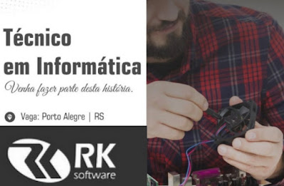 Empresa contrata Técnico em Informática em Porto Alegre