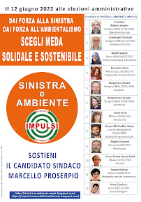 SINISTRA E AMBIENTE ALLE ELEZIONI AMMINISTRATIVE 2022