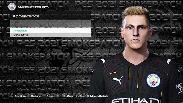 Mikki van Sas Face For eFootball PES 2021