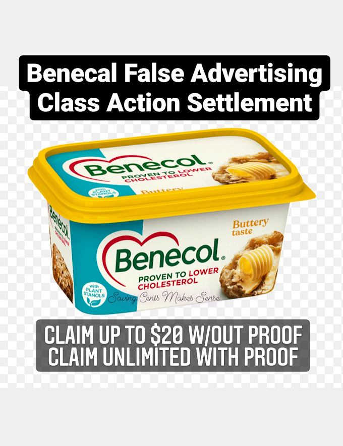 Benecol Spread False Advertising Settlement