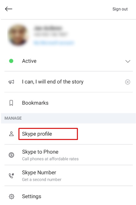 أين معرف Skype الخاص بي؟