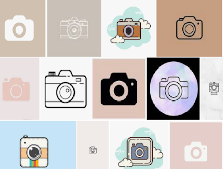 Camera Icon Aesthetic | Ways to Get Colorful Aesthetic Camera Icon for IOS 