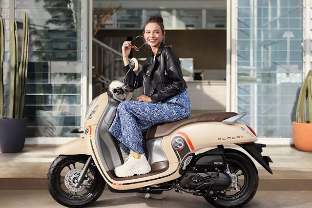 Motor Untuk Perempuan Honda Scoopy