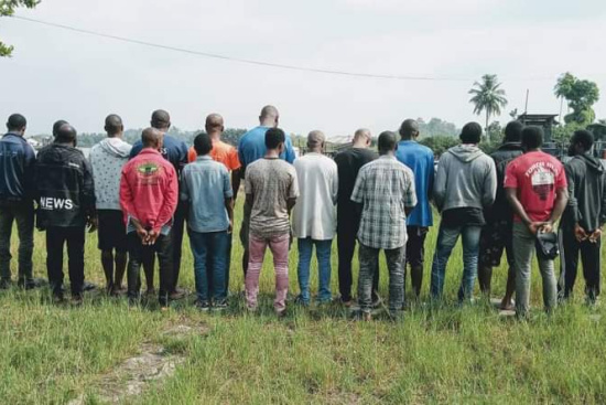 EFCC Grills 22 Suspected Oil Thieves in Port Harcourt