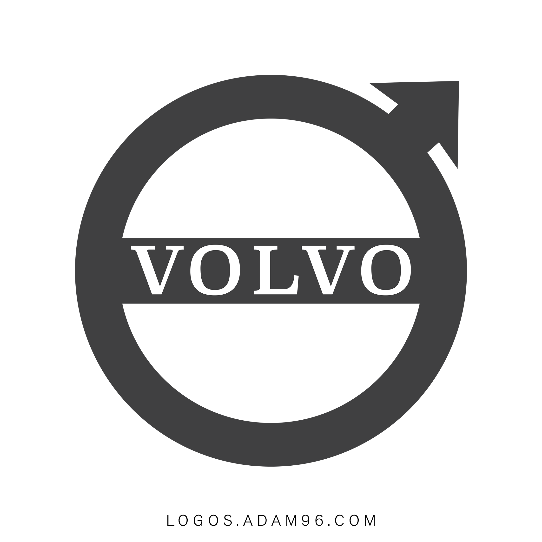 Logo Volvo Company PNG PDF