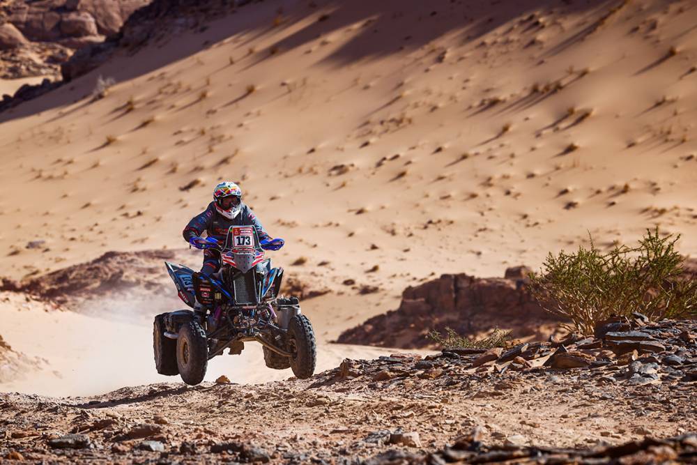 Dakar 2022: El francés Alexandre Giroud conquistó la Etapa 8 de los Quads