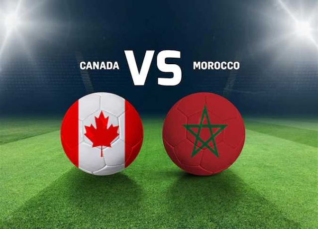 مباراة المغرب و كندا