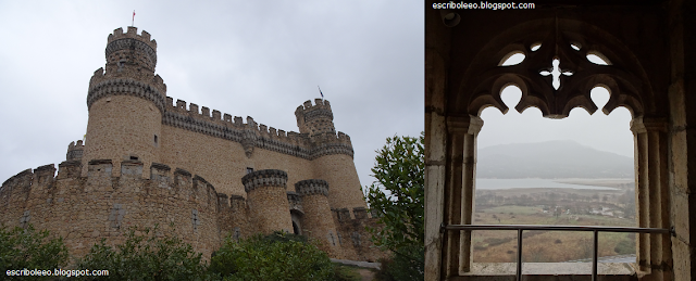 Castillo de Manzanares El Real y vistas desde el mismo