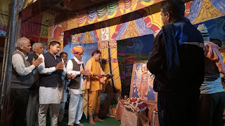 खान्या के बालाजी में नानी बाई का मायरा का आयोजन