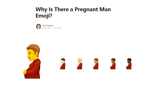 Polémique : Apple intègre un emoji d’homme « ENCEINT » dans sa nouvelle mise à jour