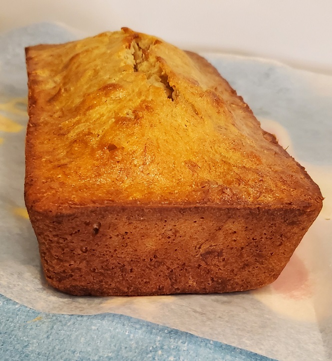 made from scratch banana bread