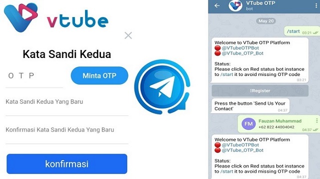 Cara Menggunakan VTube Telegram