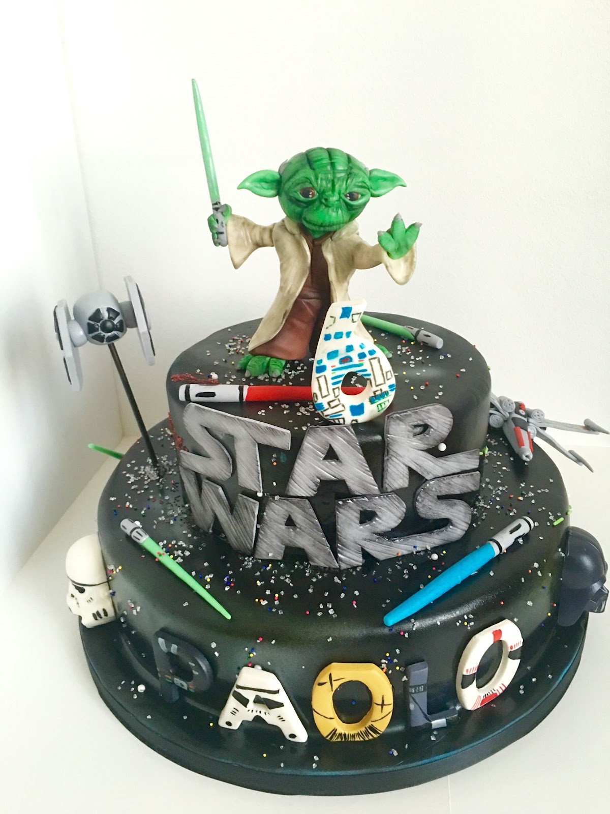 star wars birthday cake