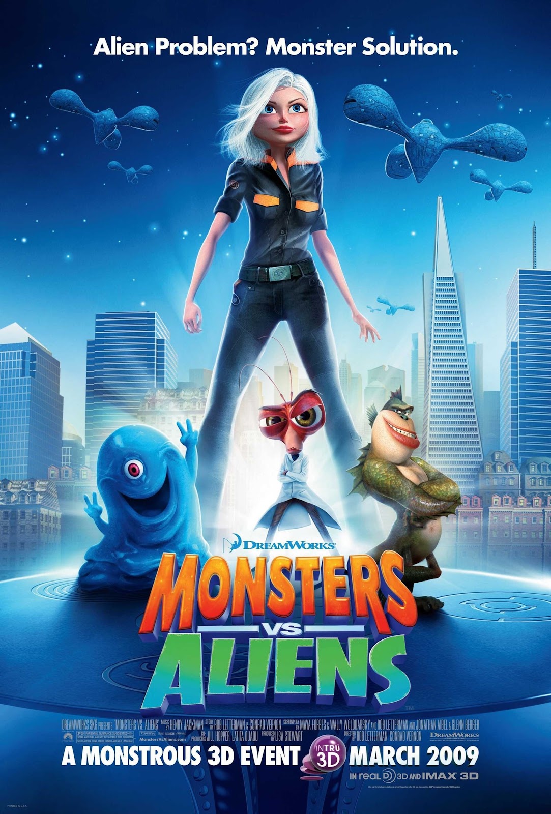 Quái Vật Ác Chiến Người Hành Tinh - Monsters vs Aliens (2009) - [Thuyết Minh - Việt Sub]
