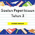 Kertas Soalan Peperiksaan Tahun 3 KSSR