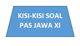 Kisi-Kisi PAS Bahasa Jawa Kelas XI