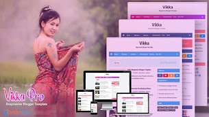 Clone Vikca Pro 3 Version Responsive Blogger Template