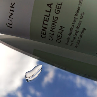 iUNIK Centella Calming gel cream review