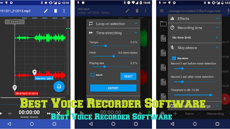 Best Voice Recorder Software