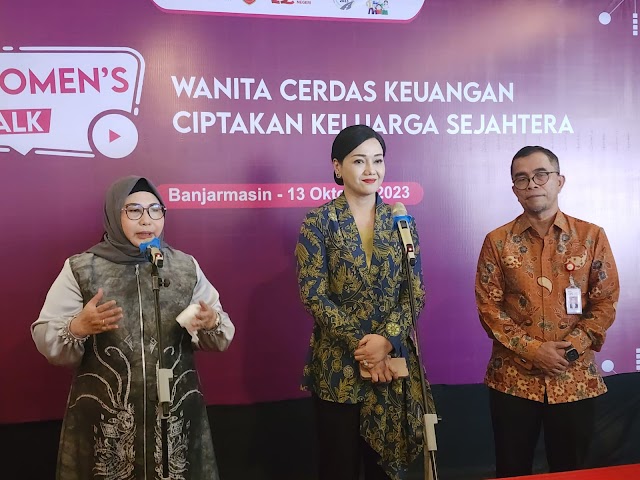 OJK Regional 9 Kalimantan Edukasi Ibu-Ibu  Cerdas Kelola Keuangan