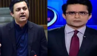 Federal Minister Hamad Azhar Challenges Private TV Channel Anchor Shahzeb Khanzada's Debate