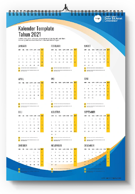 Free Kalender PSD: download Desain Kalender Photoshop 2021/2022