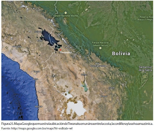 Mapa de Ubicación de Tiwanacu