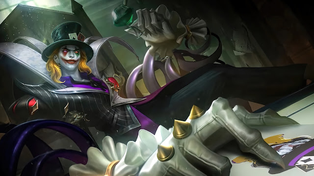 khufra dreadful clown starlight skin mobile legends wallpaper hd