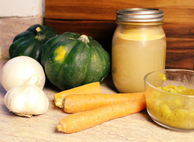 Roasted Acorn Squash Soup