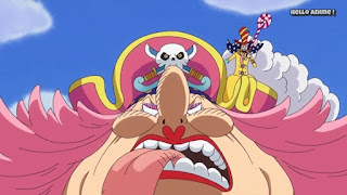 ワンピースアニメ WCI編 854話 ビッグマム | ONE PIECE ホールケーキアイランド編