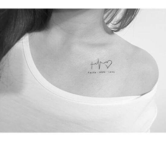 What does a Small Heartbeat Tattoo mean?