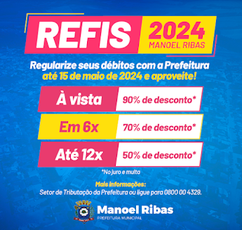 Prefeitura de Manoel Ribas.