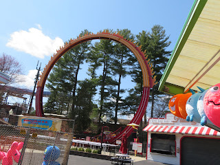 Fireball Loop Ride Six Flags New England