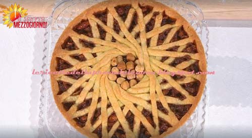 Crostata di frutta secca ricetta Natalia Cattelani