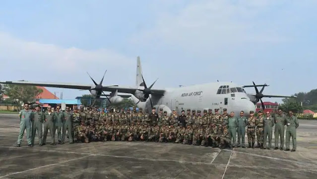 Indian Army contingent leaves for Maldives for joint military exercise Ekuverin