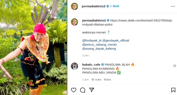 Terancam 10 Tahun Penjara! Edy Mulyadi Ditahan Polri, Abu Janda: Saatnya Menari