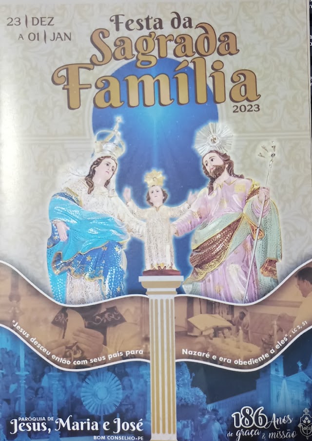 Festa da Sagrada Família de Bom Conselho 2023