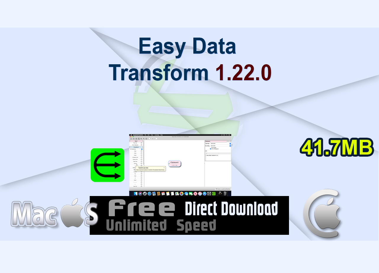 Easy Data Transform 1.22.0