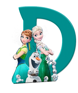 Abecedario de Frozen Fever.
