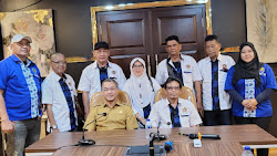 PWI Kota Tangerang Silaturahmi Ke Asda III dan Bapenda di Dampingi Dewan panesehat Ayu Kartini 